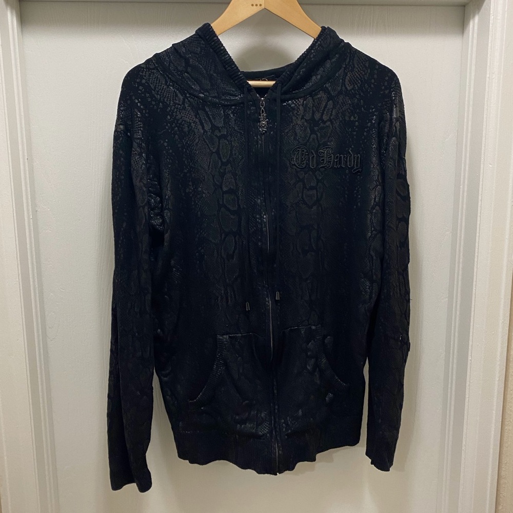 Ed Hardy by Christian Audigier Woman’s Hoodie XXL.